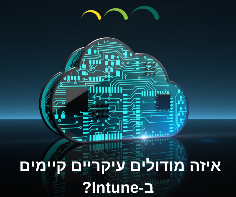 איזה מודולים עיקריים קיימים ב-Intune?